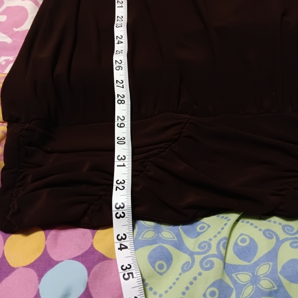 🎠 Carina mini dress women's brown L - Picture 5 of 8